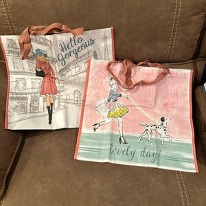 2 Fashionista Reusable Tote Bags from Marshall's